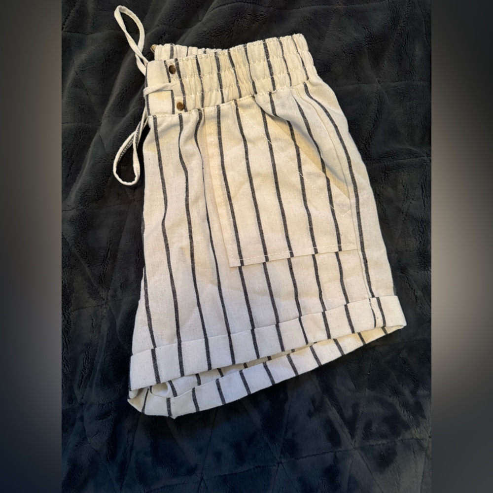 Striped Women's Shorts